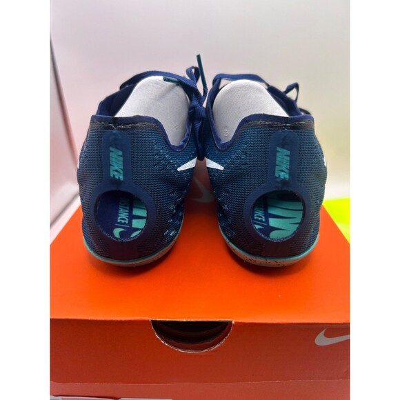 NIKE Zoom Victory 3 Men's Distance Track Spikes Cleats Blue Force/White SZ 12.5 - Picture 7 of 8